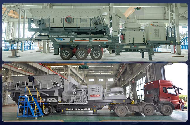 移動(dòng)破碎站發(fā)貨現(xiàn)場