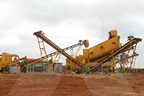 顎式破碎機(jī)生產(chǎn)線現(xiàn)場圖