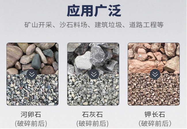 反擊破200多種物料可用，祝您破碎無憂